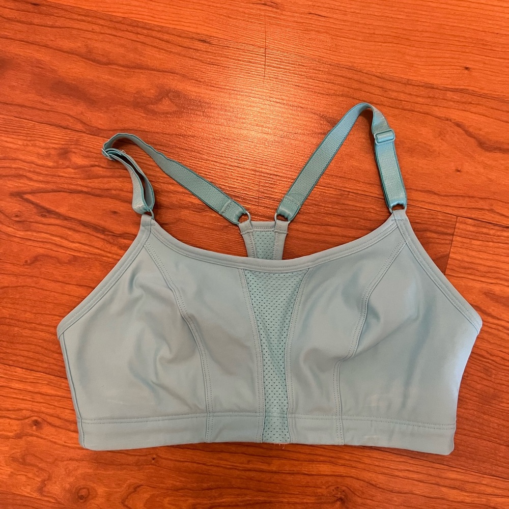 Teal Champion Sports Bra